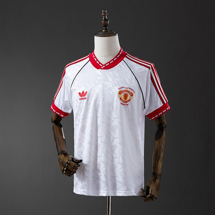 M-U 1991 Away Retro Jersey S-4XL