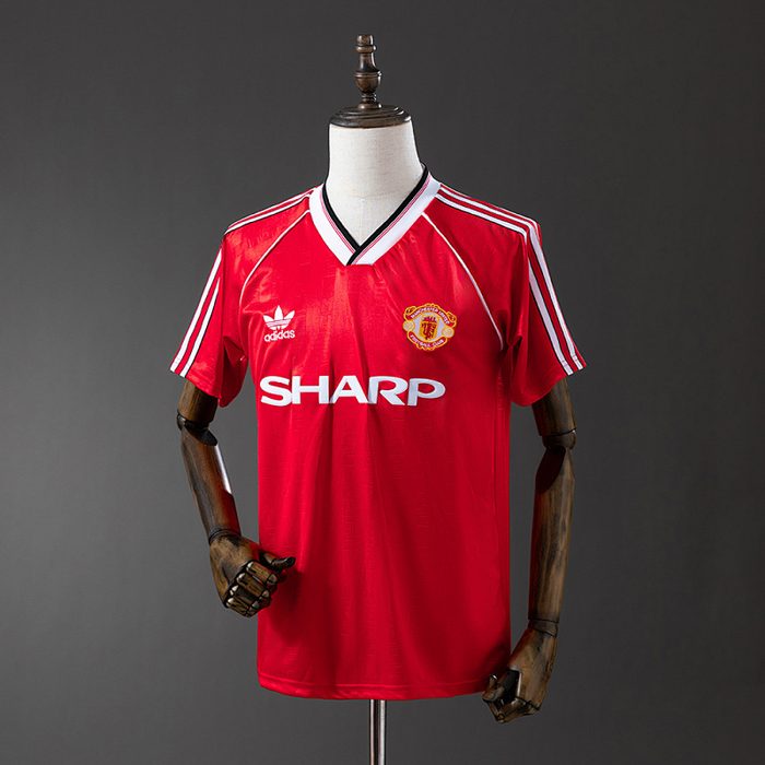 M-U 1984 Home Retro Jersey S-XXL