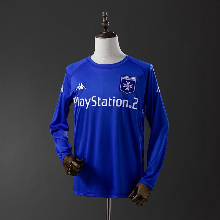 Auxerre 03/04 Away Long Sleeve Retro Jersey S-XXL
