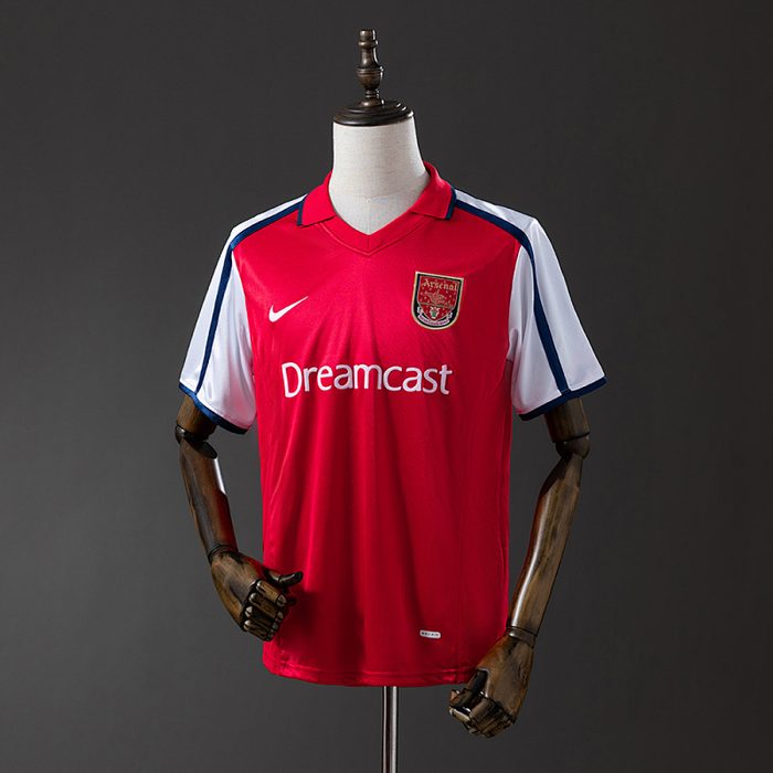 Arsenal 01/02 Home Retro Jersey S-XXL