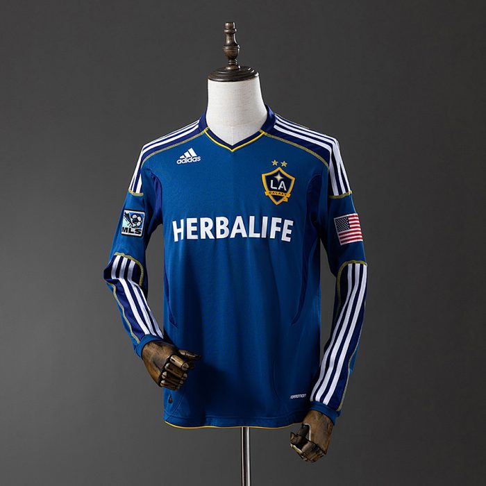 LA Galaxy 11/12 Away Long Sleeve Retro Jersey S-XXL