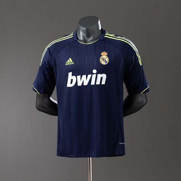 Real Madrid 12/13 Away Player Version Retro Jersey S-3XL