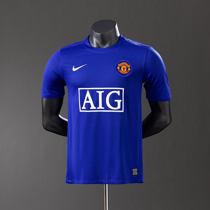 M-U 08/09 Third Away Player Version Retro Jersey S-3XL