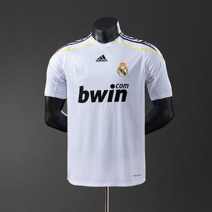 Real Madrid 09/10 Home Player Version Retro Jersey S-3XL