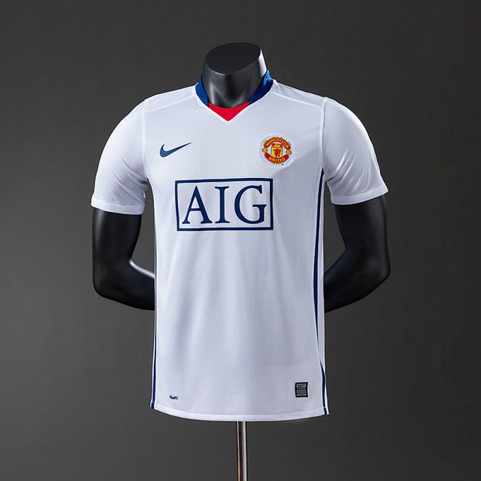M-U 08/09 Away Player Version Retro Jersey S-3XL