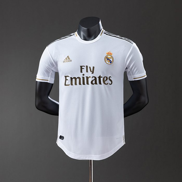 Real Madrid 19/20 Home Player Version Retro Jersey S-3XL