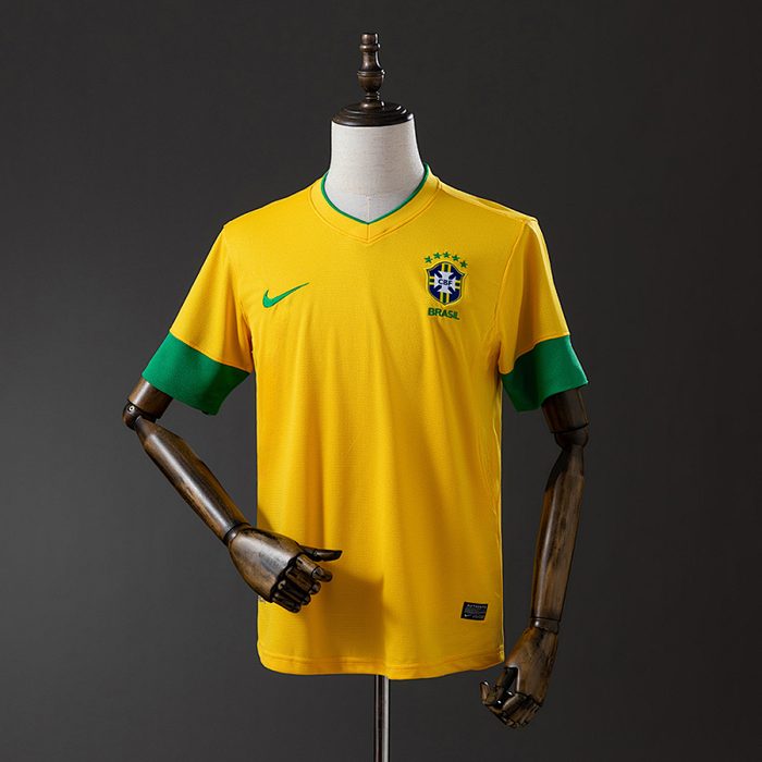 Brazil 12/13 Home Retro Jersey S-XXL
