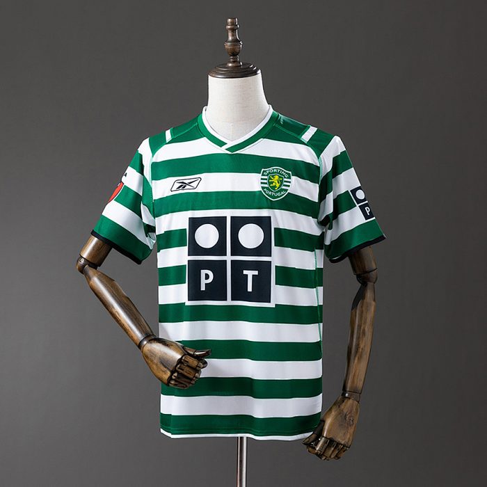Sporting Lisbon 03/04 Home Retro Jersey S-XXL