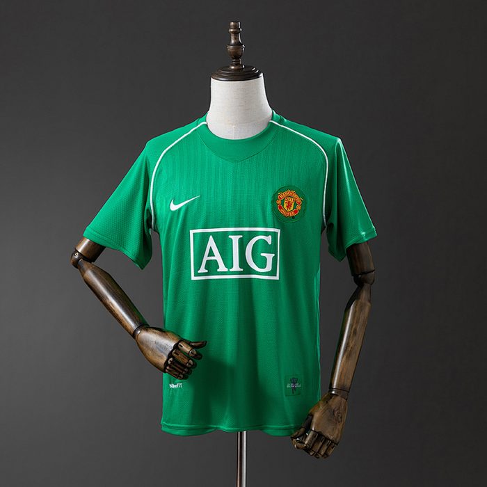 M-U 07/08 Goalkeeper Retro Jersey S-XXL