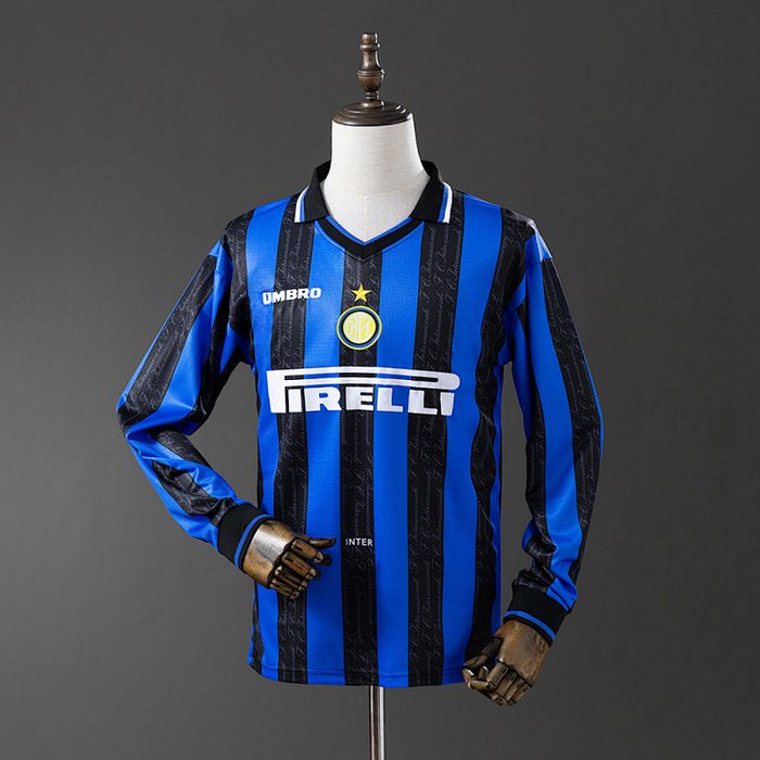 Inter Milan 97/98 Home Long Sleeve Retro Jersey S-XXL