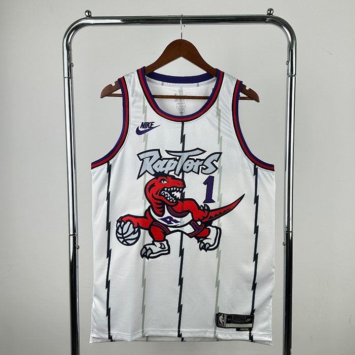26/27 Raptors Retro Branco #1 McGrady