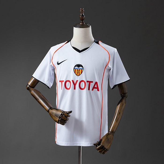Valencia 04/05 Home Retro Jersey S-XXL