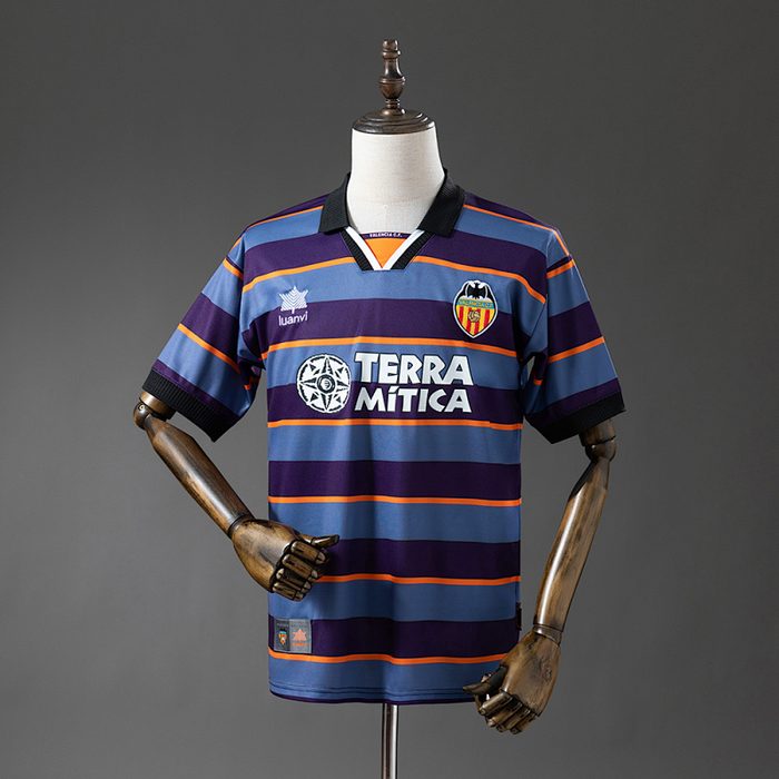 Valencia 99/00 Third Away Retro Jersey S-XXL