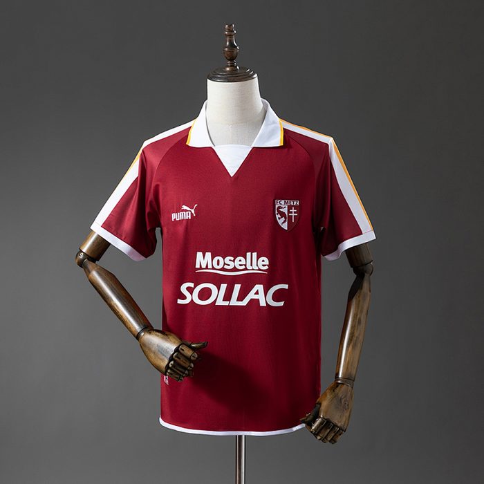 Metz 03/04 Red Retro Jersey S-XXL