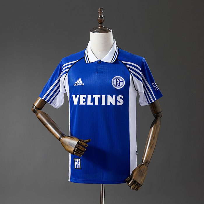 Schalke 04 98/00 Home Retro Jersey S-XXL