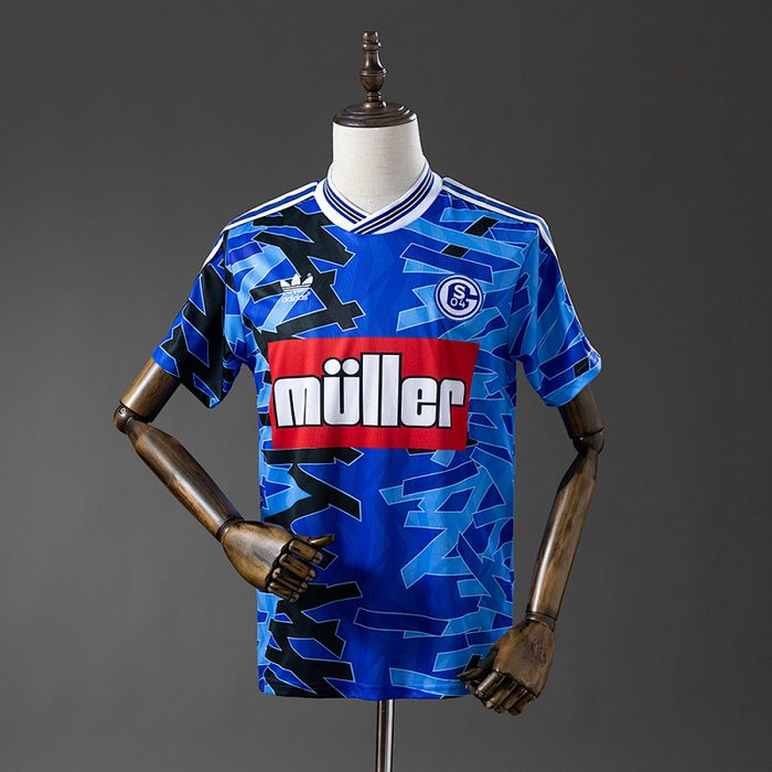 Schalke 04 93/94 Home Retro Jersey S-XXL