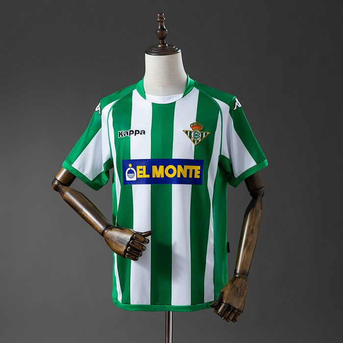 Real Betis 01/02 Home Retro Jersey S-XXL