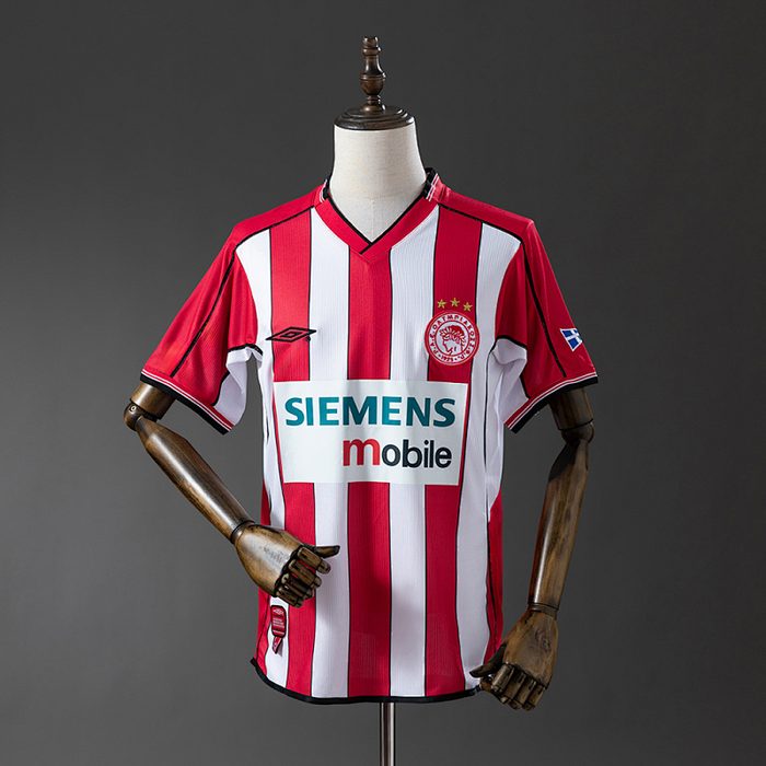 Olympiacos 02/03 Home Retro Jersey S-XXL