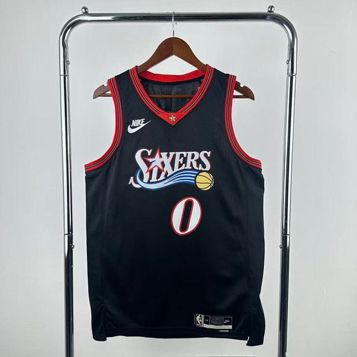 26/27 76ers Retro Preto #0 Maxey
