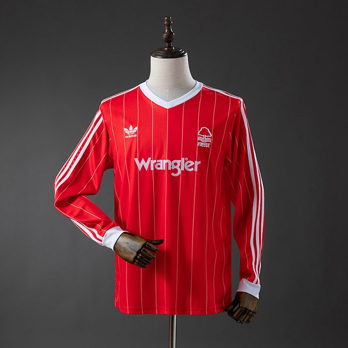 Nottingham Forest 82/84 Away Long-Sleeve Retro Jersey S-XXL