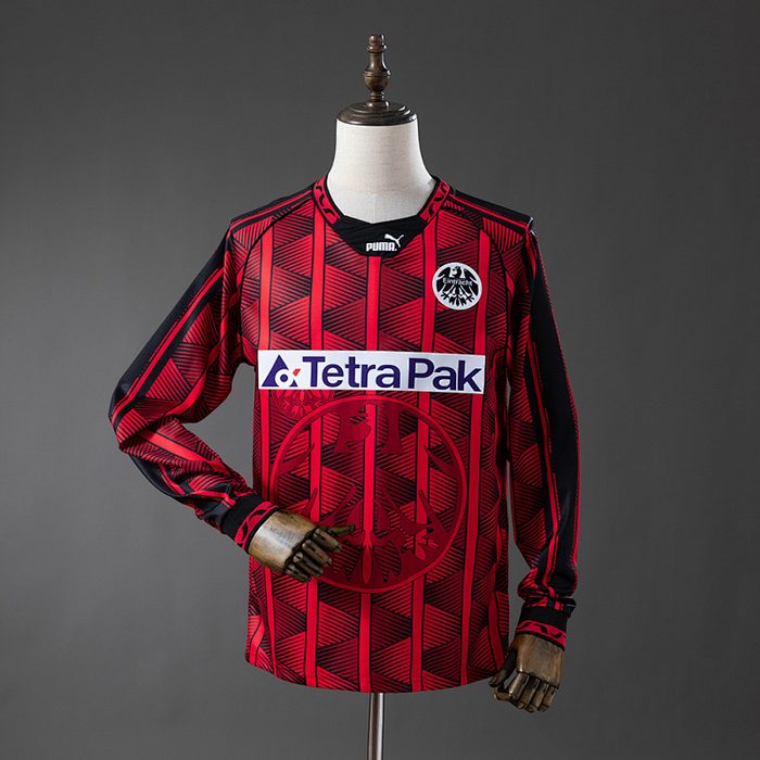 Frankfurt 95/96 Home Long-Sleeve Retro Jersey S-XXL