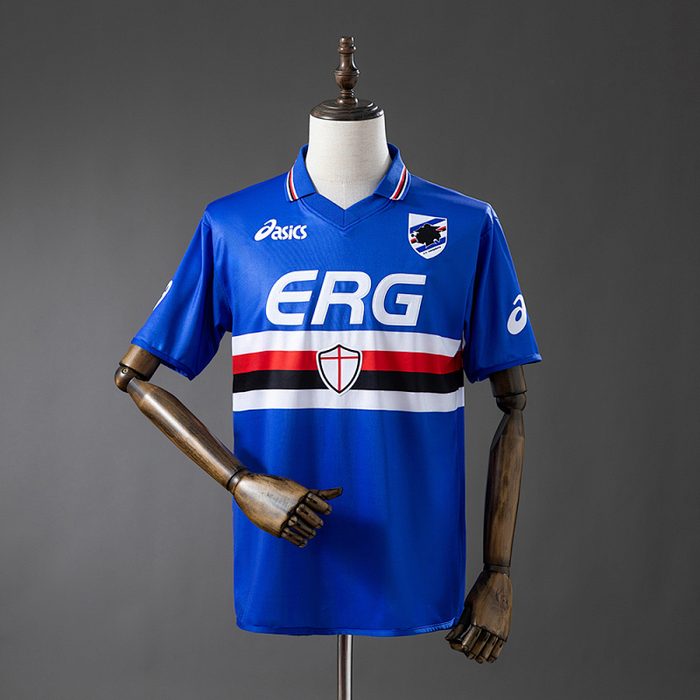 Sampdoria 03/04 Home Retro Jersey S-XXL