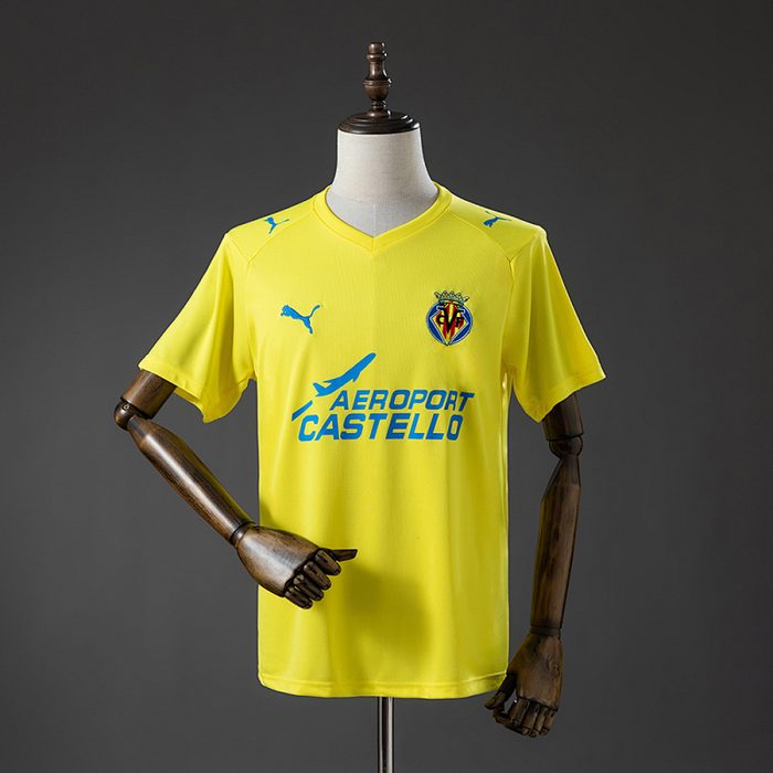 Villarreal 08/09 Home Retro Jersey S-XXL