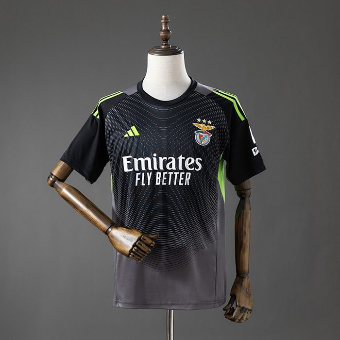 Benfica 26/27 Goalkeeper - Black - Grey Jersey S-XXL