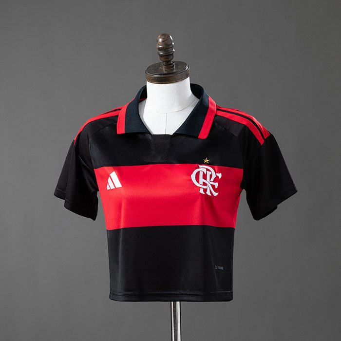 Flamengo 26/27 Home Women's Crop Top Style S-XXL