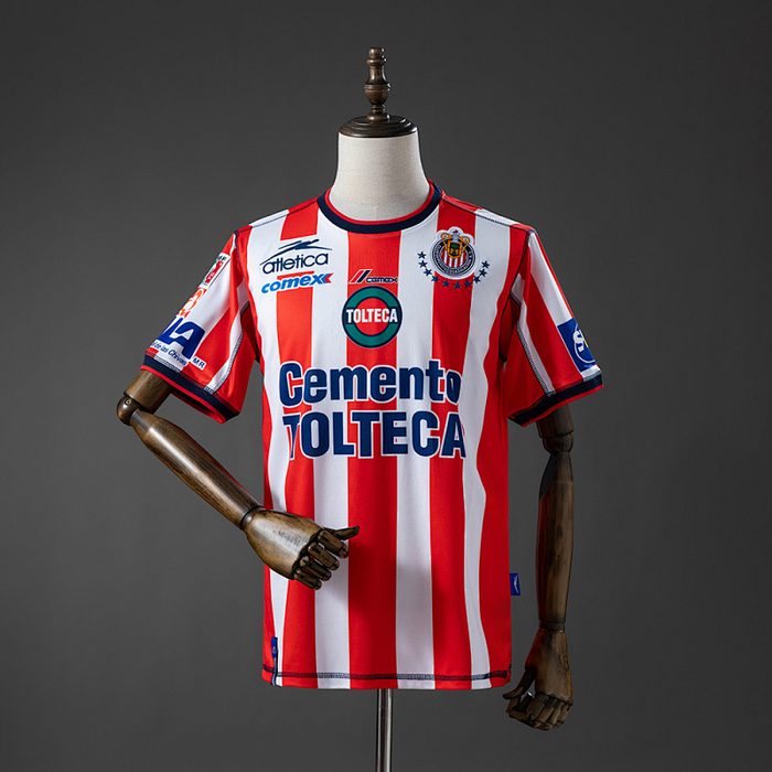 Chivas de Guadalajara 02/03 Home Retro Jersey S-XXL