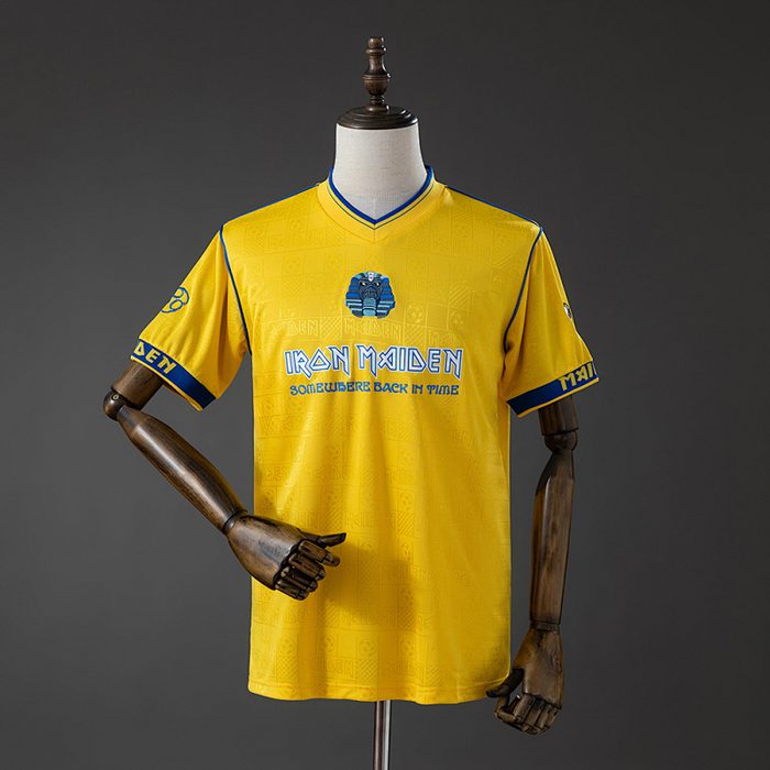 Iron Maiden x West Ham United 2008 Retro Yellow Jersey S-XXL