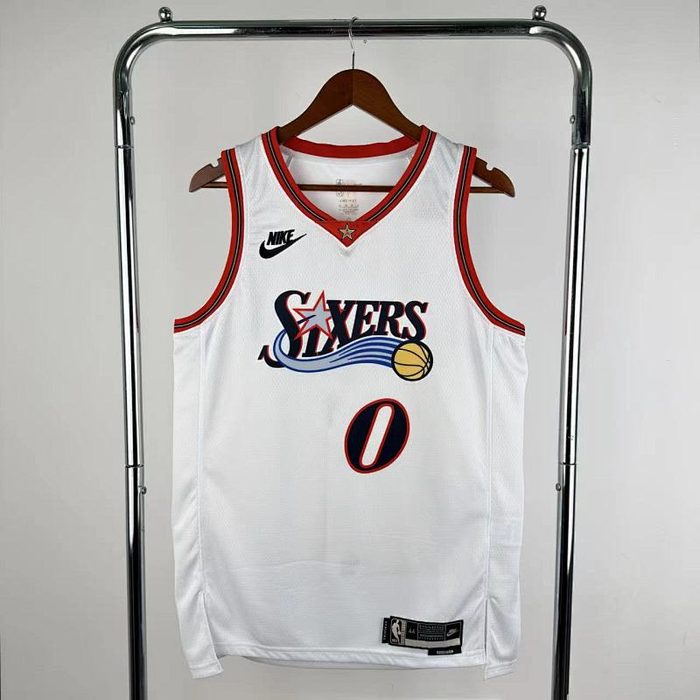 26/27 76ers Retro Branco #0 Maxey