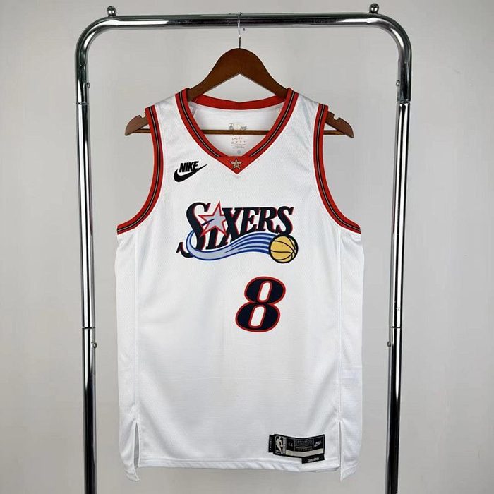 26/27 76ers Retro Branco #8 George