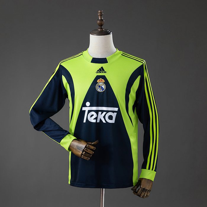 Real Madrid 99/00 Retro GK Long Sleeve Jersey S-XXL