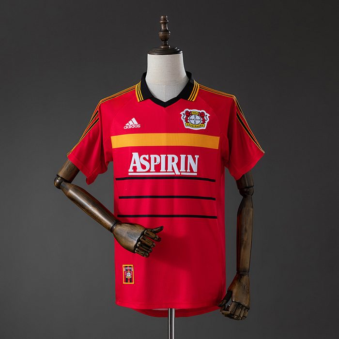 Bayer Leverkusen 98/00 Home Retro Jersey S-XXL
