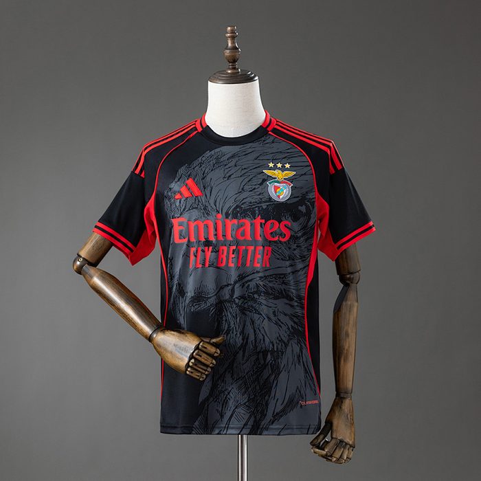 Benfica 26/27 Special Eagle Jersey - Black& Red S-4XL