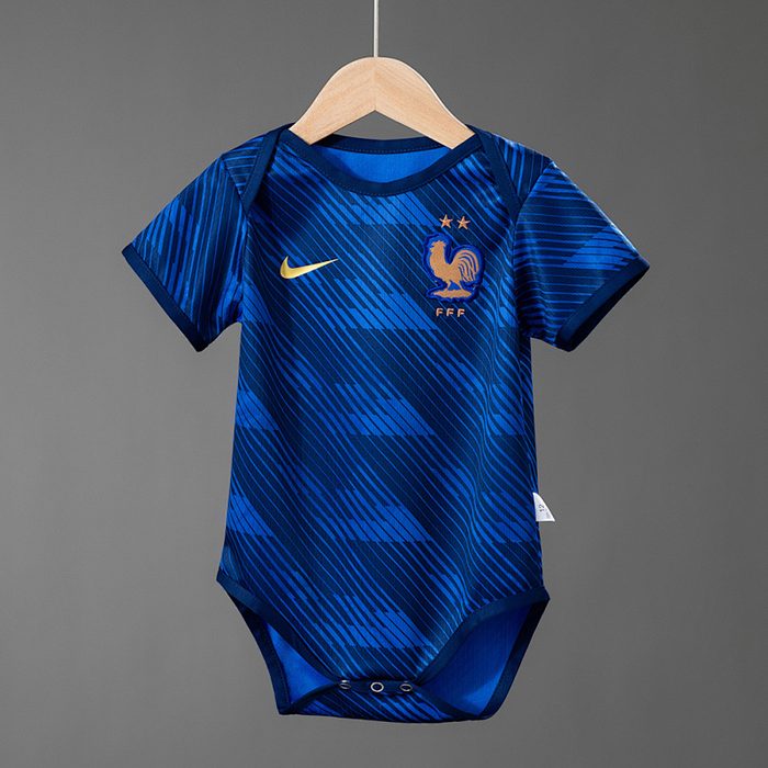 France 26/27 Baby Home Jersey Size 9/12