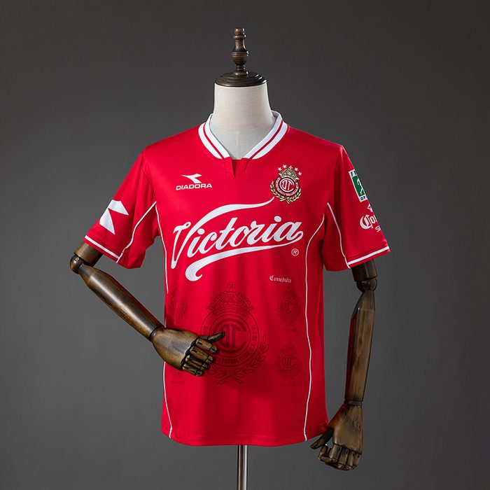 Deportivo Toluca 98/99 Home Retro Jersey S-XXL