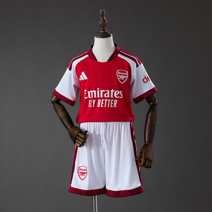 Arsenal 26/27 Home Kids Kit Jersey Size:16-28