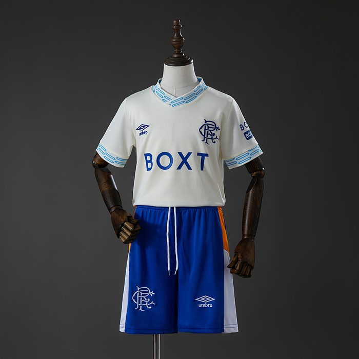 Rangers 26/27 Away Kids Kit Jersey Size 16-28