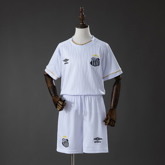 Santos 26/27 Home Kids Kit Jersey Size 16-28