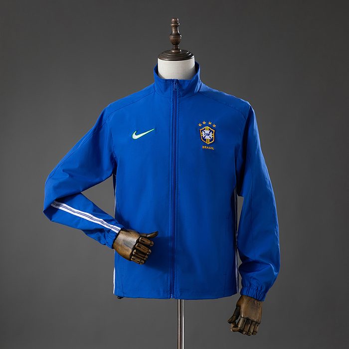 Brazil 1998 Track Jacket Retro Windbreaker S-XXL