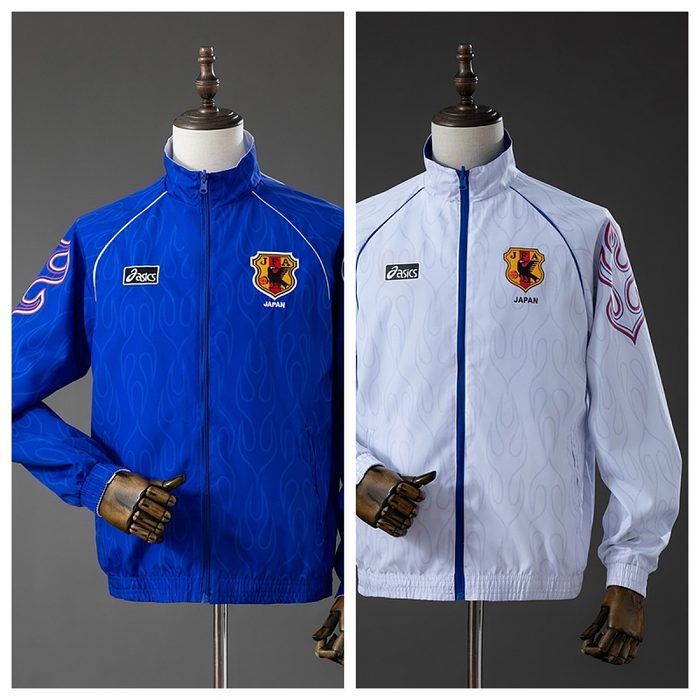 Japan 1998 Reversible Anthem Jacket Retro Windbreaker S-3XL