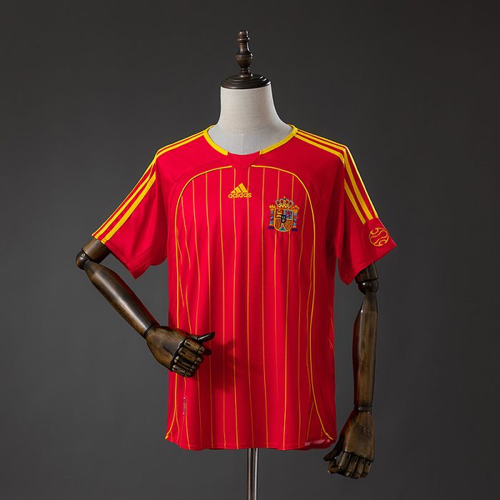 Spain 2006 Home Retro Jersey S-XXL