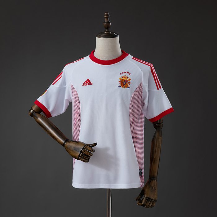 Spain 2002 Away Retro Jersey S-XXL