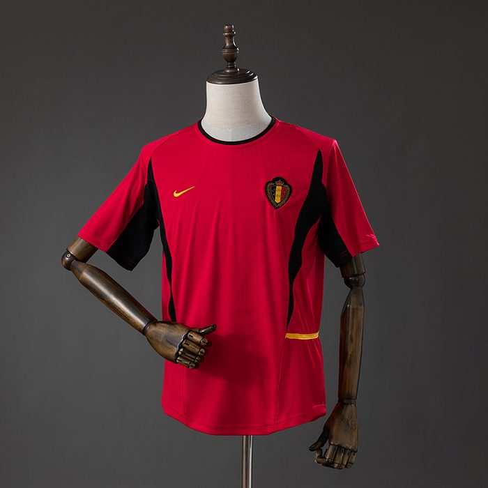 Belgium 2002 Home Retro Jersey S-XXL