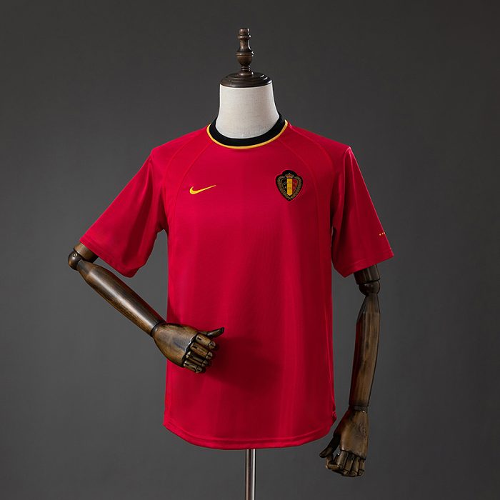 Belgium 2000 Home Retro Jersey S-XXL