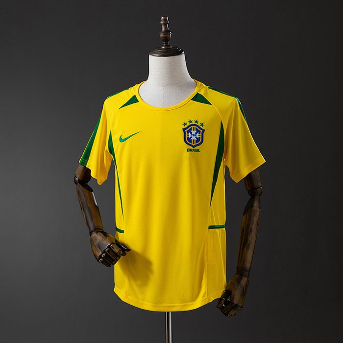 Retro 2002 Brazil home S-XXL