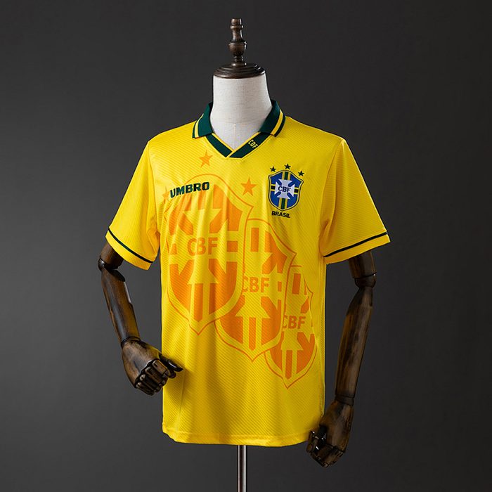 Retro 93/94 Brazil home S-XXL