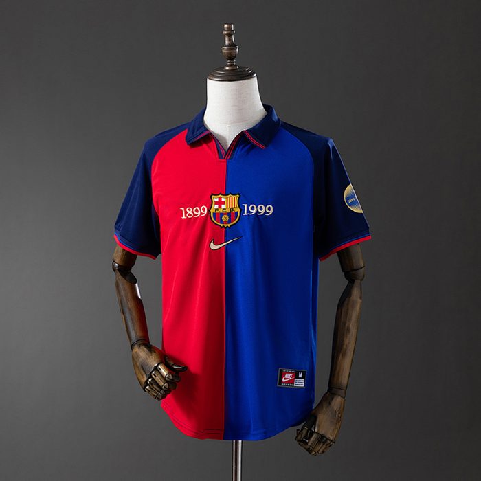 Retro Barcelona 100th Anniversary version home S-XXL
